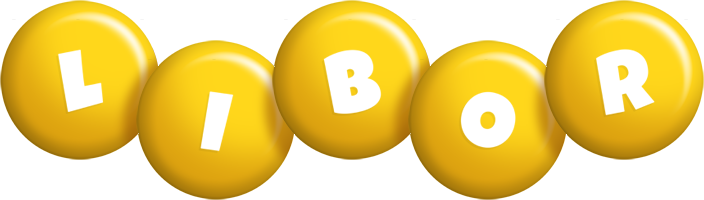 Libor candy-yellow logo