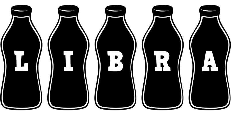 Libra bottle logo