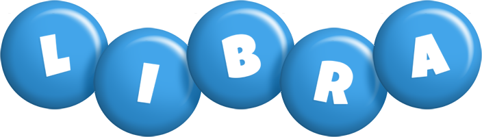 Libra candy-blue logo