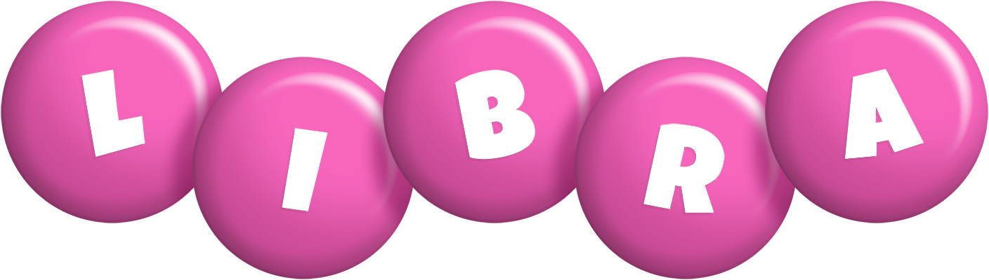 Libra candy-pink logo