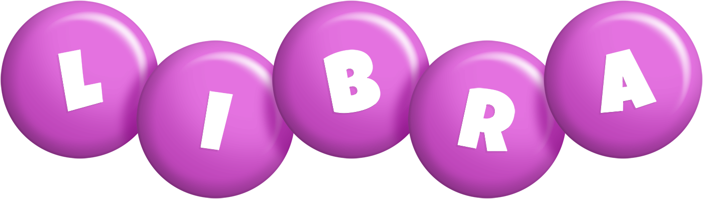 Libra candy-purple logo