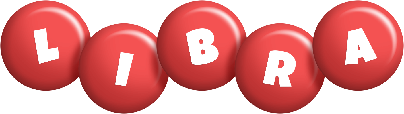 Libra candy-red logo