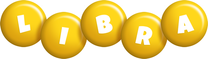 Libra candy-yellow logo