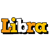 Libra cartoon logo