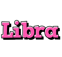 Libra girlish logo