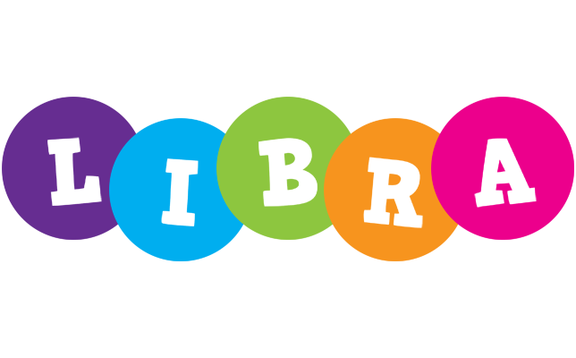 Libra happy logo