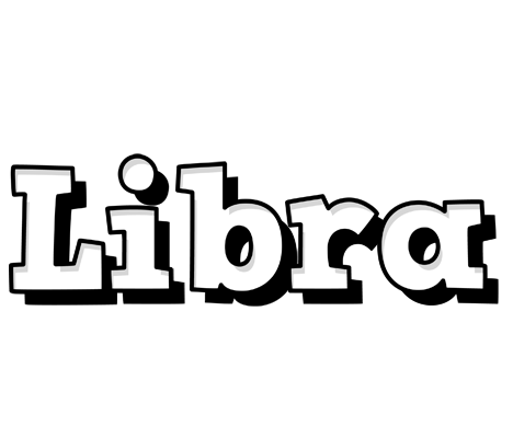 Libra snowing logo