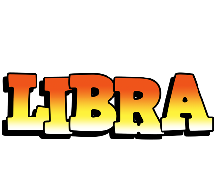 Libra sunset logo