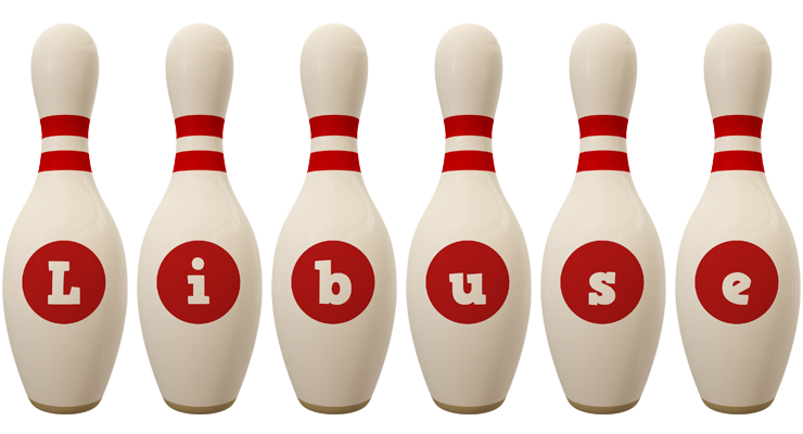 Libuse bowling-pin logo