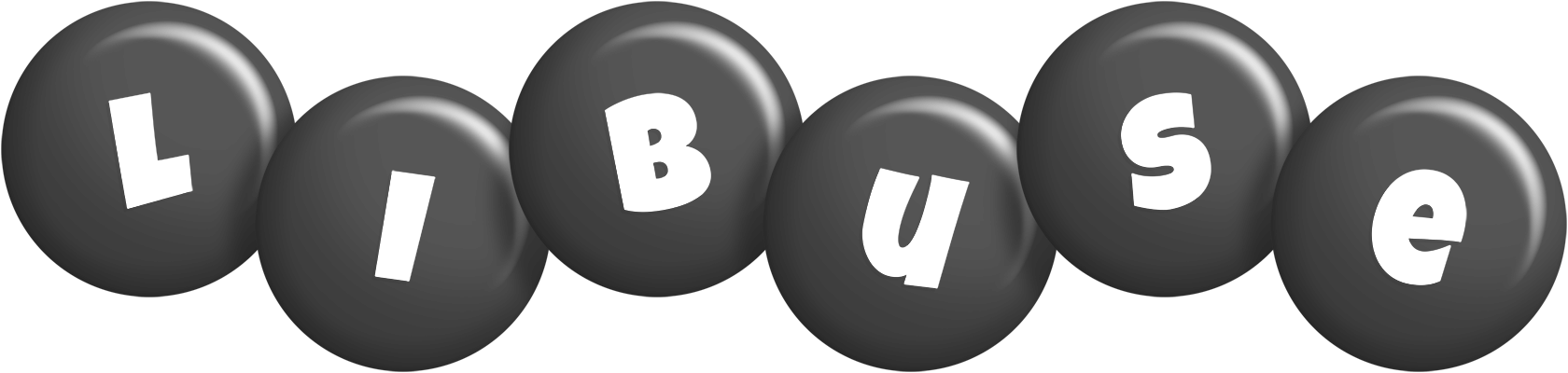 Libuse candy-black logo