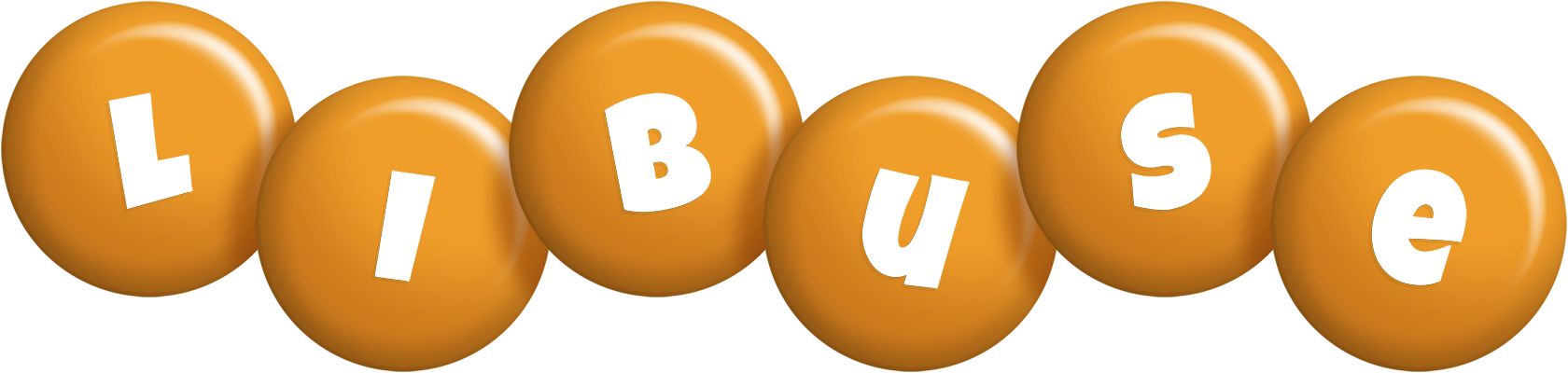 Libuse candy-orange logo