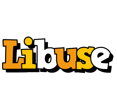 Libuse cartoon logo