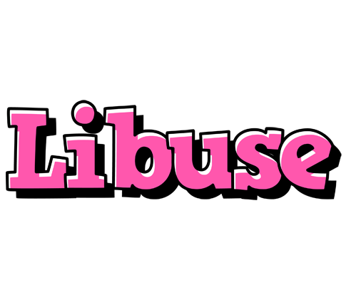 Libuse girlish logo