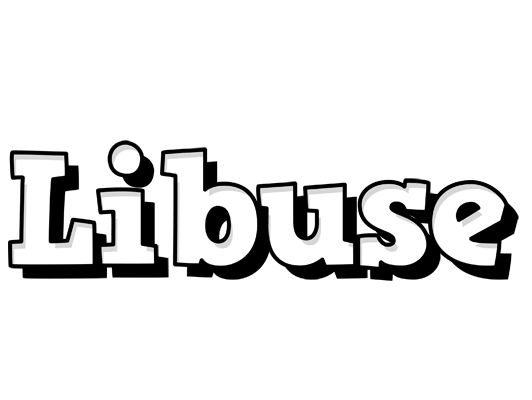 Libuse snowing logo