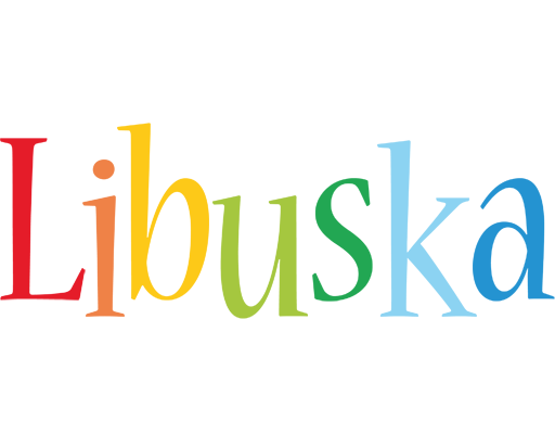 Libuska birthday logo