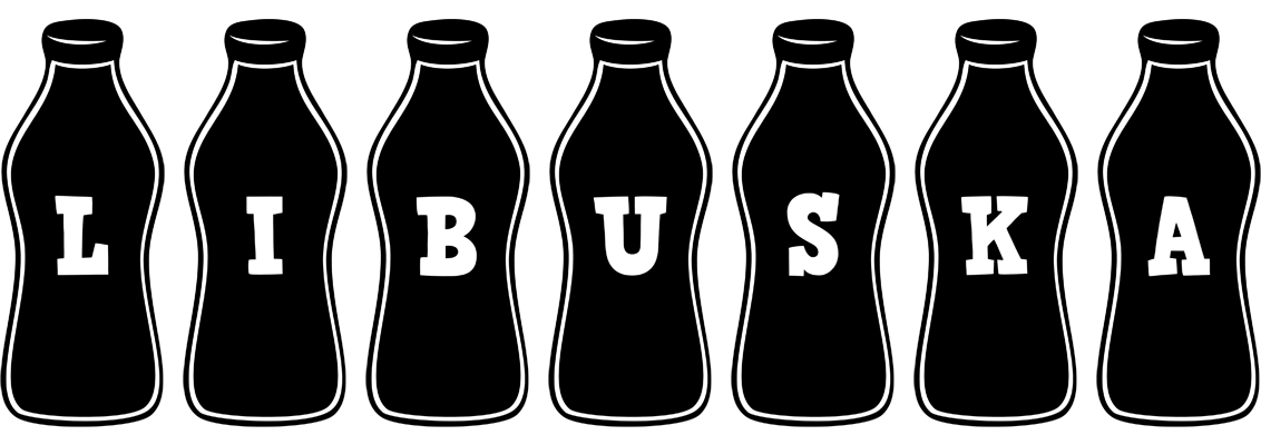 Libuska bottle logo