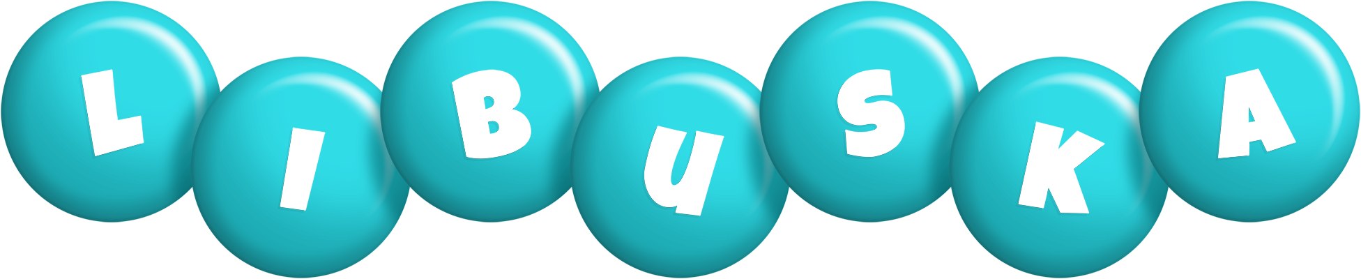 Libuska candy-azur logo