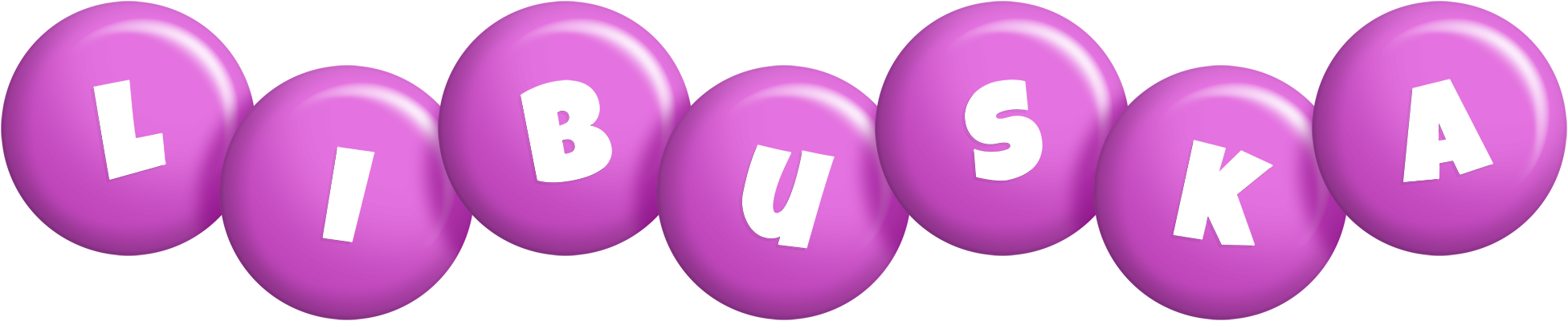 Libuska candy-purple logo