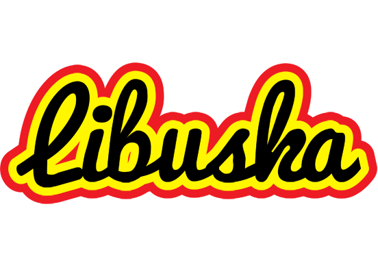 Libuska flaming logo