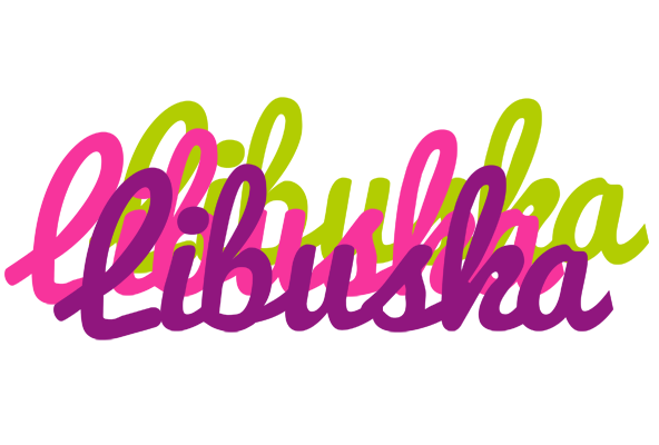 Libuska flowers logo