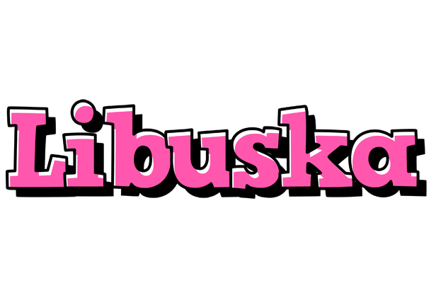 Libuska girlish logo