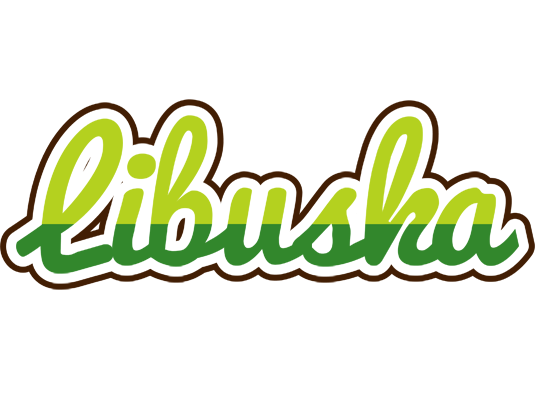 Libuska golfing logo
