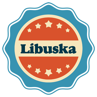 Libuska labels logo