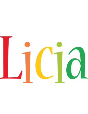 Licia birthday logo