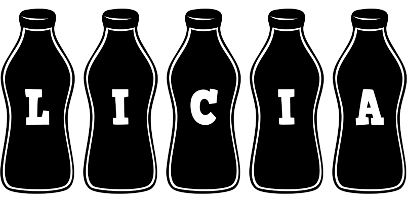 Licia bottle logo