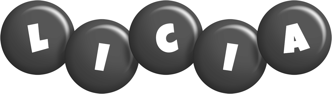 Licia candy-black logo