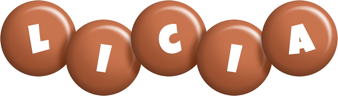 Licia candy-brown logo