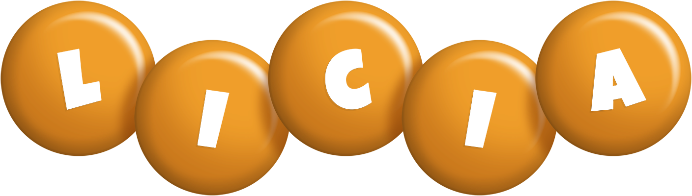Licia candy-orange logo