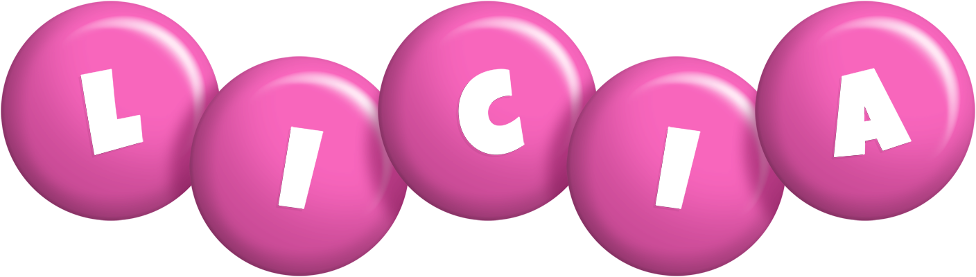 Licia candy-pink logo