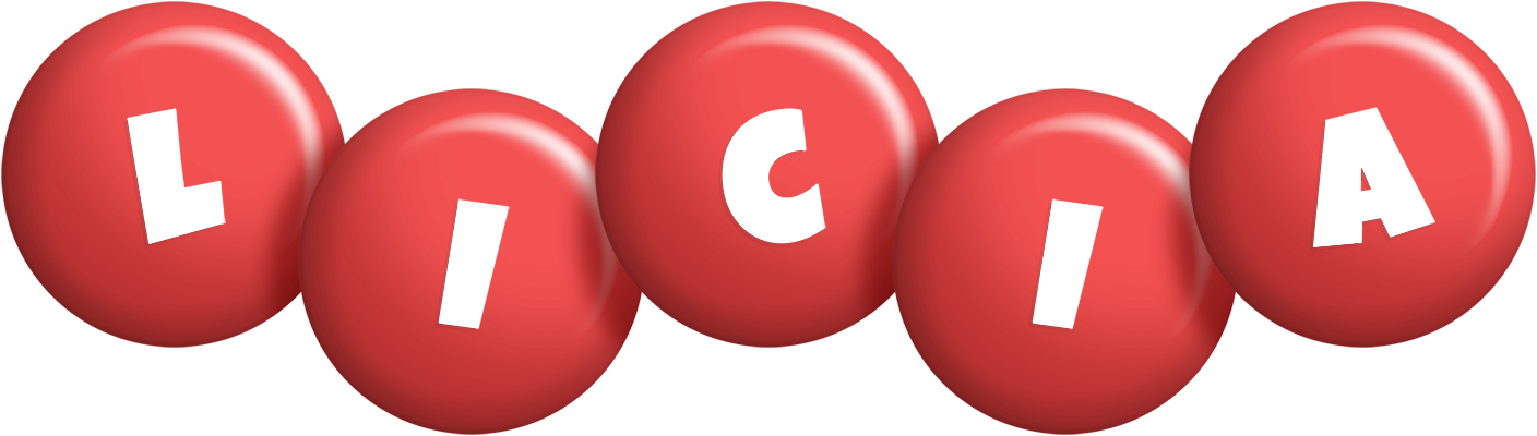 Licia candy-red logo