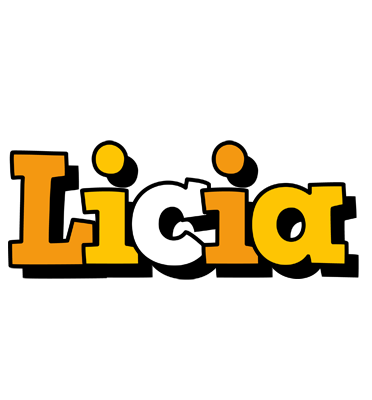 Licia cartoon logo