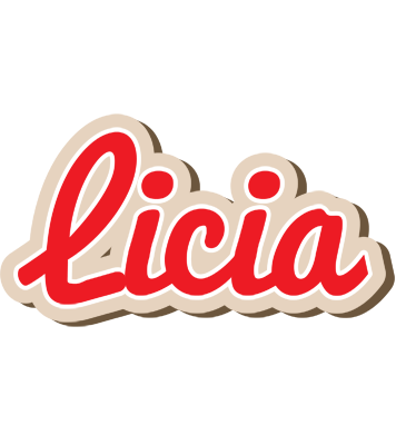 Licia chocolate logo