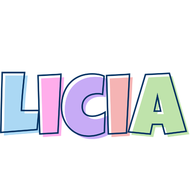 Licia pastel logo
