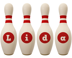 Lida bowling-pin logo