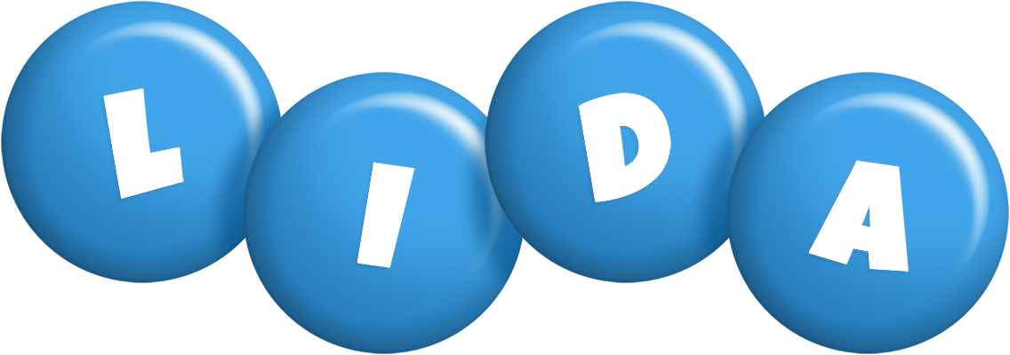 Lida candy-blue logo
