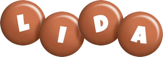 Lida candy-brown logo