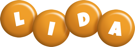 Lida candy-orange logo