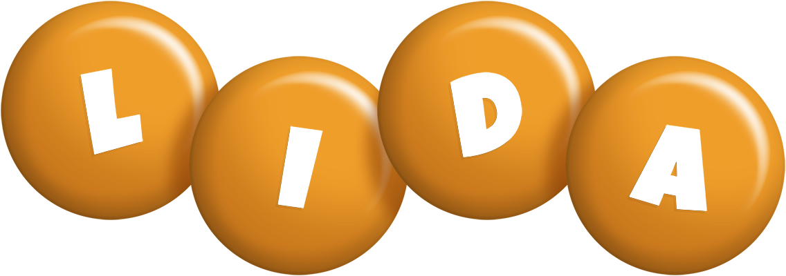 Lida candy-orange logo