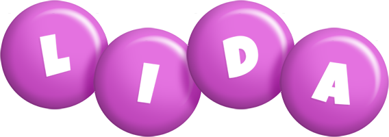 Lida candy-purple logo