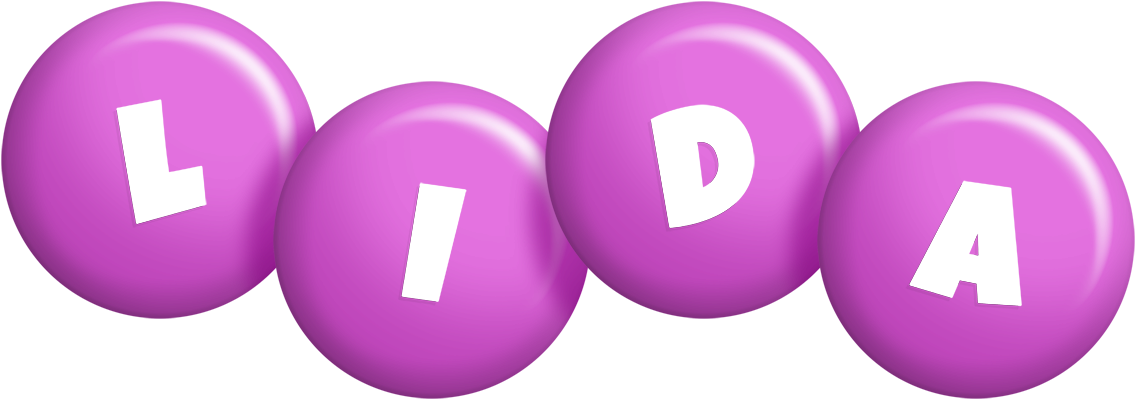 Lida candy-purple logo