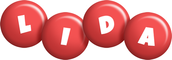 Lida candy-red logo