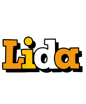 Lida cartoon logo