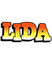 Lida sunset logo