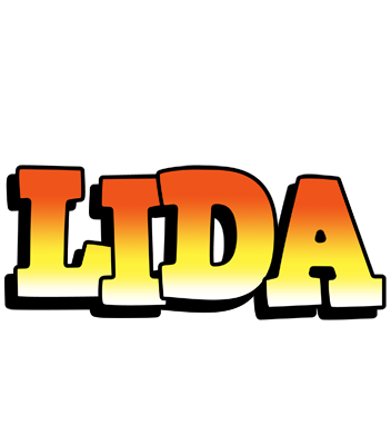 Lida sunset logo