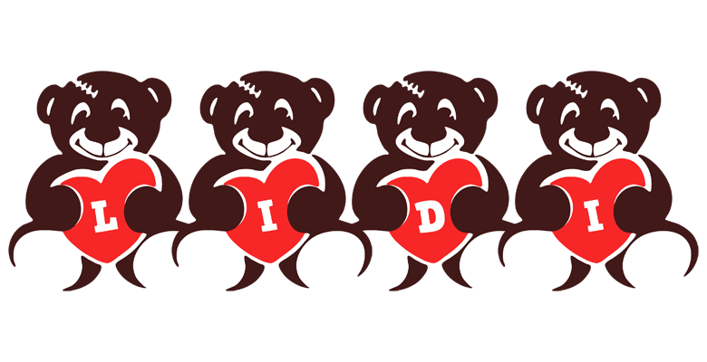 Lidi bear logo