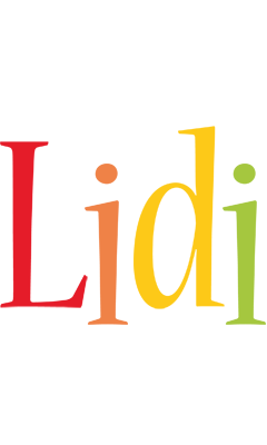 Lidi birthday logo